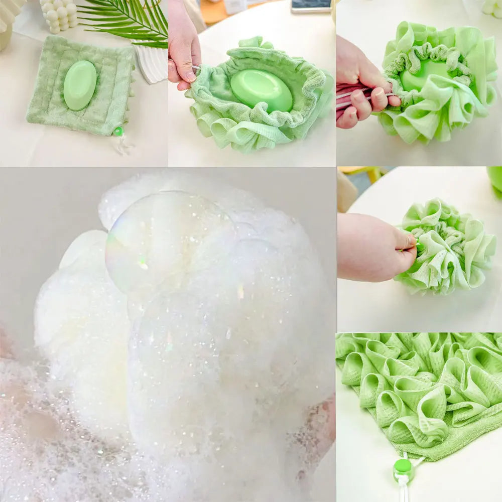 2-In-1 Bath Ball Loofah